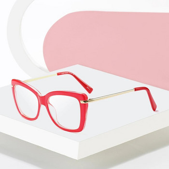 Γυναικεία μεταλλικά πόδια Σχεδιαστής οπτικά γυαλιά οράσεως Γυαλιά με στεφάνι για γυναίκες