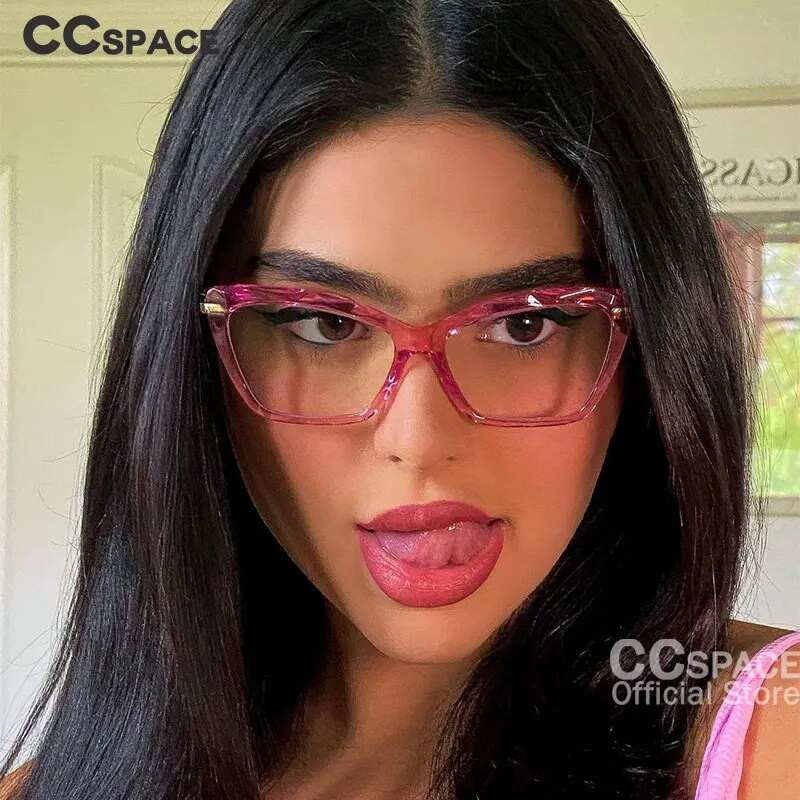 45591 Модни квадратни рамки за очила Дамски модни стилове Марка Оптични компютърни очила Oculos De Grau Feminino Armacao