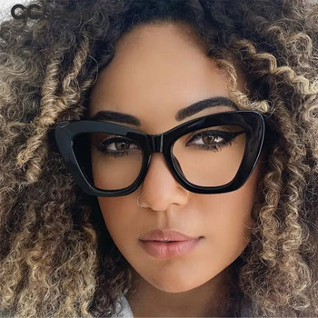 55531 Big Frame Anti Blue Light Διαφανή Γυαλιά Υπολογιστή Γυναικεία Αποφρακτικά Γυαλιά Γυαλιά Οπτικής Clear Spectacle