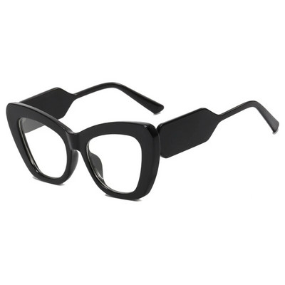 55531 Cadru mare Anti lumină albastră Ochelari de calculator transparenți Ochelari de blocare pentru femei Ochelari de vedere optic clari