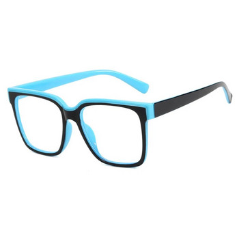 TR90 Anti Blue Light Blocking Απλό γυαλιά Γυαλιά Γυναικεία Square Patch Work Οπτικά γυαλιά Σκελετοί Γυναικεία γυαλιά υπολογιστή