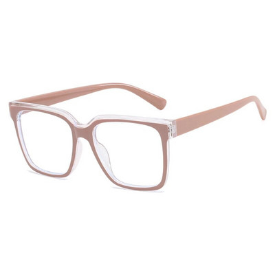TR90 Anti Sinise valgust blokeerivad Lihtklaasist prillid Naiste Ruudukujulised Plaastritööd Optilised prilliraamid Naiste Arvutiprillid