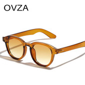 OVZA retro vintage brilles vīriešiem 2023. gada jaunas sieviešu saulesbrilles un briļļu ietvars Lunettes De Soleil Homme S1008