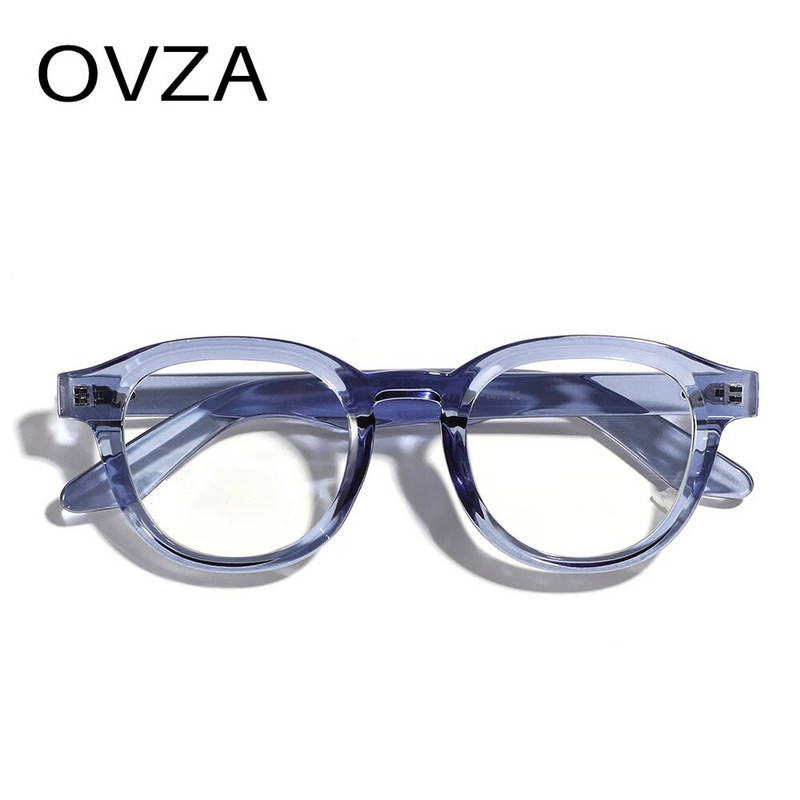OVZA retro vintage brilles vīriešiem 2023. gada jaunas sieviešu saulesbrilles un briļļu ietvars Lunettes De Soleil Homme S1008
