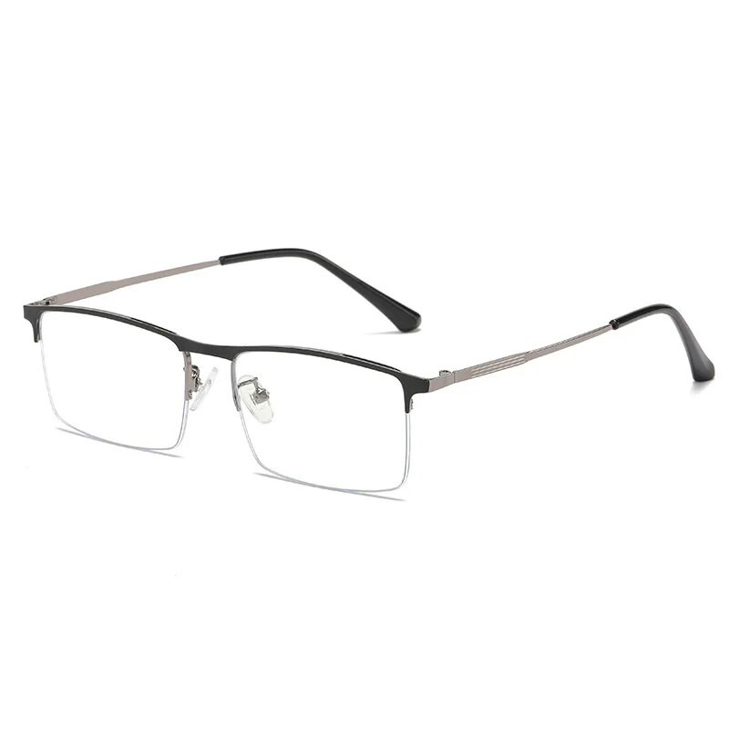 Γυναικεία ντιζάιν γυαλιά Unisex Γυαλιά φρυδιών Ανδρικά ορθογώνια σκελετοί γυαλιών ημιτελούς γυαλιά υπολογιστή Anti Blue Light