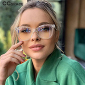 51029 Retro plastmasas titāna briļļu ietvari pret zilu gaišu sieviešu optiskās modes datora brilles