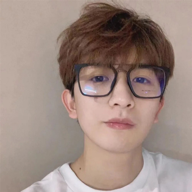 MAYTEM korejske muške retro anti-plave svjetleće naočale s dvostrukim snopom TR90 s ravnim zrcalom, ženske naočale 2023.