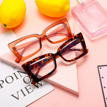Винтидж оптични очила котешко око Жени Мъже Прозрачни очила Рамка за очила Рецепт Прозрачни лещи Рамка за очила Унисекс
