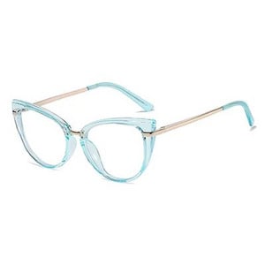 Trendovske ženske naočale s okvirom Računalne naočale s premazom protiv plavog svjetla Naočale crvene 0 dioptrije Kratkovidnost oculos grau feminino