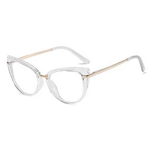 Trendovske ženske naočale s okvirom Računalne naočale s premazom protiv plavog svjetla Naočale crvene 0 dioptrije Kratkovidnost oculos grau feminino