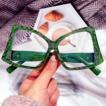 Νέα υπερμεγέθη γυαλιά γυαλιών γυαλιών γάτας με φιόγκο Cat Eye Anti-Blue Light Γυαλιά Γυναικείας Νέας Μόδας Candy Color Γυαλιά Υπολογιστή Σκελετός Γυναικεία καθαρές αποχρώσεις