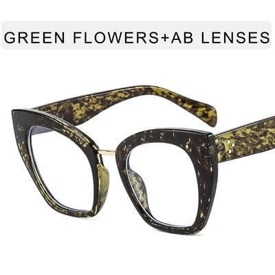 2024. gada jauns vintage leoparda ietvars pretzilas brilles sievietēm modes kaķu acs Optiskās caurspīdīgās brilles Brilles Oculos Feminino