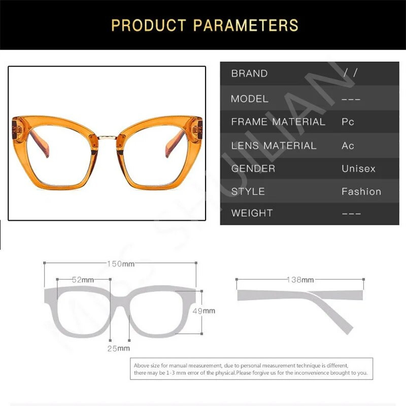 2024, novi vintage leopard okvir, anti-plave naočale, ženske modne mačkaste optičke prozirne naočale, naočale, naočale Oculos Feminino