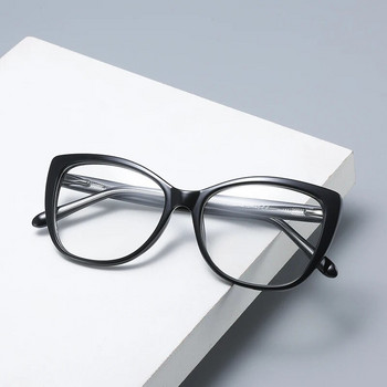 Gmei Optical Fashion Women Cat Eye Glasses Frame Transparent Clear Female Miopia Prescription Specculars Frames 2005