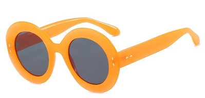 Värvilised prilliraamid naistele Trendikad ümmargused ülisuured optilised läätsed Naiste prillid Moodsad päikeseprillid Naiste prillid