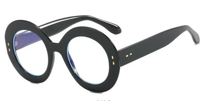 Värvilised prilliraamid naistele Trendikad ümmargused ülisuured optilised läätsed Naiste prillid Moodsad päikeseprillid Naiste prillid