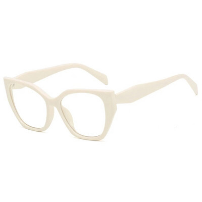 Nove retro crne naočale za žene prevelike četvrtaste računalne naočale protiv plavog svjetla Ženske dizajnerske prozirne naočale