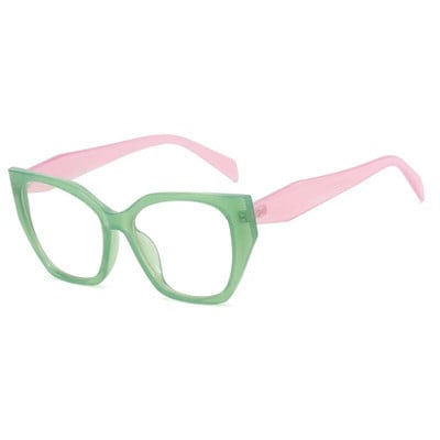 Nove retro crne naočale za žene prevelike četvrtaste računalne naočale protiv plavog svjetla Ženske dizajnerske prozirne naočale