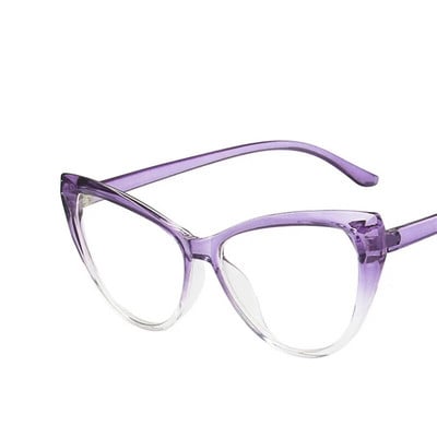 Ochelari de vedere retro retro cu ochi de pisică, ochelari de ochelari pentru miopie