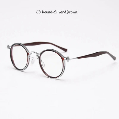 mimiyou Acetāta+sakausējuma panku briļļu ietvars sievietēm pretzilas gaismas optiskās brilles vīriešiem briļļu ietvars caurspīdīgs UV400 datora brilles