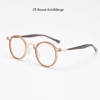 mimiyou Acetāta+sakausējuma panku briļļu ietvars sievietēm pretzilas gaismas optiskās brilles vīriešiem briļļu ietvars caurspīdīgs UV400 datora brilles