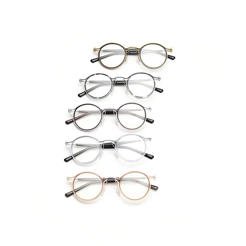 mimiyou Acetāta+sakausējuma panku briļļu ietvars sievietēm pretzilas gaismas optiskās brilles vīriešiem briļļu ietvars caurspīdīgs UV400 datora brilles