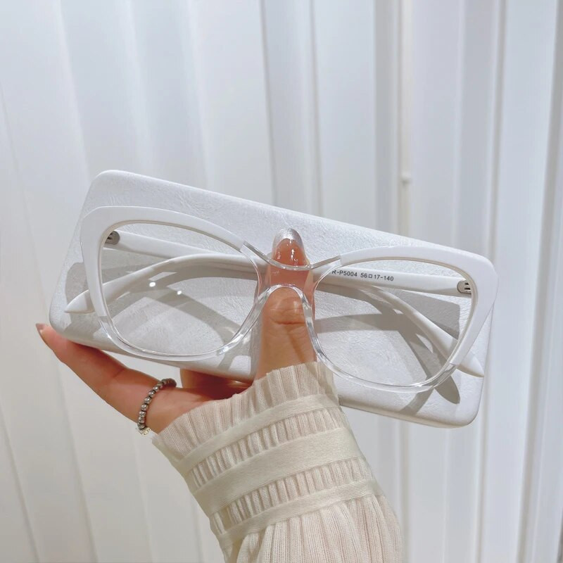 Klasisks briļļu ietvars Retro sieviešu kaķa acs pret radiāciju zilu gaismu bloķējošas brilles aizsargbrilles datora ekrāns 2024