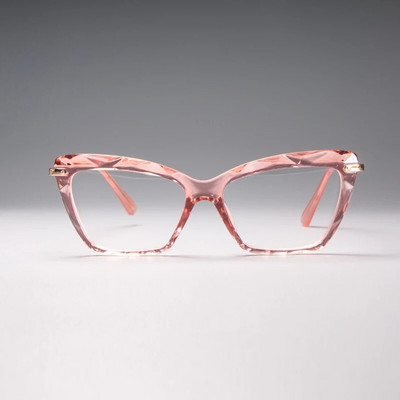 H45591 Moda pentru femei Rama stil diamant Rame ochelari patrati Ochelari optici pentru calculator