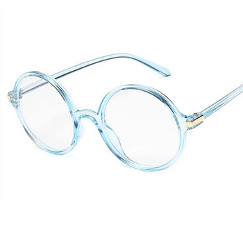 Ρετρό Στρογγυλά Αντι Μπλε Γυαλιά Σκελετοί Μόδα Υπερμεγέθη Διαφανή Οπτικά Σκελετοί Γυαλιών Γυναικείων Συνταγογραφούμενα Γυαλιά