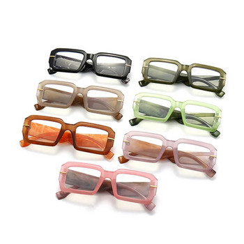 Νέα επώνυμα τετράγωνα γυαλιά Anti Blue Light Γυναικεία καθαρός φακός Μαύρα Υπερμεγέθη γυαλιά Σκελετοί Μόδας αποχρώσεις γυαλιών υπολογιστή