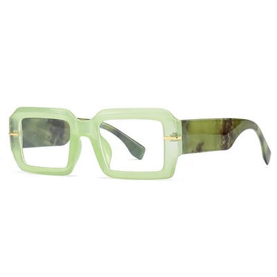 Jauns zīmols Anti Blue Light kvadrātveida brilles sievietēm caurspīdīgas lēcas melnas liela izmēra briļļu ietvari Modes datoru briļļu žalūzijas