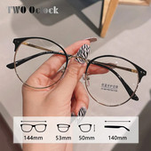 Vintage apaļas brilles sievietēm bez kvalitātes dioptrijas recepšu caurspīdīgas lēcas sieviešu briļļu rāmis 2022 Trend Myopia Optic Rāmis