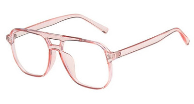 Suured topeltsilla prillid naistele Vintage piloot Anti Blue Light prilliraam Naiste optiline arvuti prill