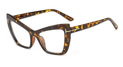 Vintage nove ukrasne naočale s mačjim okom Ženske modne plastične prozirne naočale s dioptrijskim okvirom za naočale