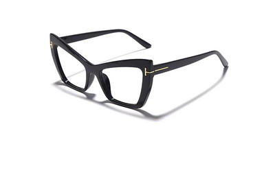 Vintage nove ukrasne naočale s mačjim okom Ženske modne plastične prozirne naočale s dioptrijskim okvirom za naočale