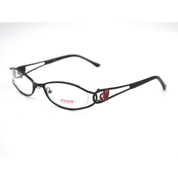 Γυναικεία διαφανή γυαλιά πτυχίο γυαλιά οράσεως γυαλιά υπολογιστή Hollow Out Temple Heart Design Fashion Γυαλιά Myopia Σκελετός D5