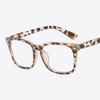 Секси лилави рамки за очила Квадратни рамки за очила Прозрачни лещи Късогледство Нерд Черни слънчеви очила Фалшиви дизайнерски рамки за очила Дамски