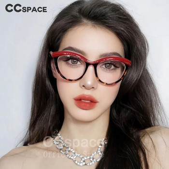 45490 Дамски вежди Квадратни рамки Дамски маркови дизайнерски оптични модни очила Компютърни очила