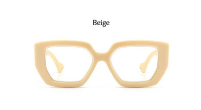 2022. gada melns, liels ietvars sieviešu briļļu ietvari Luksusa modes kvadrātveida caurspīdīgas vintage brilles Lielizmēra brilles