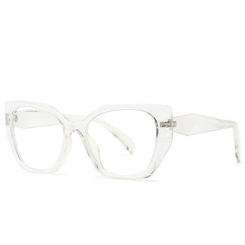 Луксозна марка Котешки очила Рамки за жени TR90 Анти синя светлина Прозрачни очила Прозрачни оптични очила Очила