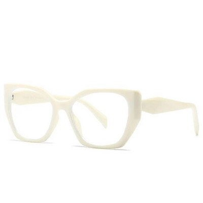 Luksusa zīmola kaķu acu briļļu ietvari sievietēm TR90 pretzilas gaismas caurspīdīgas brilles, caurspīdīgas optiskās brilles