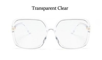 računalne plave svjetlosne naočale Big Square eye stakleni okvir za žene Retro vintage prozirne ženske prozirne naočale Optički okvir