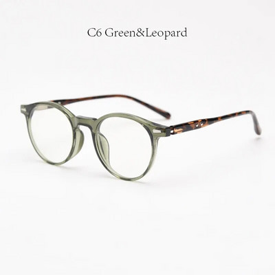 mimiyou TR90 Rivet Στρογγυλά Γυαλιά Σκελετός Γυναικεία Vintage Anti Blue Light Οπτικά Γυαλιά Ανδρικά Γυαλιά Σκελετός UV400 Γυαλιά Υπολογιστή