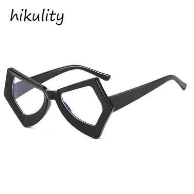 Vintage Poligon Butterfly Butterfly Cat Eye Anti-blue Light naočale za žene Nova moda Rainbow okvir za računalne naočale Lady Shades