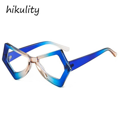 Vintage Poligon Butterfly Butterfly Cat Eye Anti-blue Light naočale za žene Nova moda Rainbow okvir za računalne naočale Lady Shades