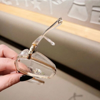 Υπερμεγέθη τετράγωνο Anti Blue Light Γυαλιά Σκελετός Γυναικεία Ανδρικά Vintage Διπλή Γέφυρα Διαφανή Οπτικά Γυαλιά Γυαλιά Γυαλιά Γυαλιά