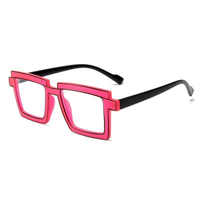 2023 New Fashion Cartoon Τετράγωνο Αντιμπλε Σκελετός Γυαλιών Γυναικεία Vintage Οπτικά Γυαλιά Γυναικεία Χρώμα Oculos Gafas Spectacles