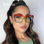 Novi četvrtasti okviri za naočale protiv plave svjetlosti Ženske modne optičke dioptrijske naočale TR90 Naočale za optičke naočale