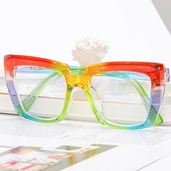 Νέα τετράγωνα γυαλιά Anti Blue Light Σκελετοί Γυναικεία Μόδα TR90 Οπτικά Συνταγογραφούμενα Γυαλιά Οπτικά Γυαλιά Οράσεως
