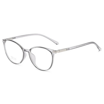 Reven Jate Round Glasses Frame Woman Glasses Retro Miopia Optical Frames Metal Clear Lenses Black Gold Eyeglasses Oculos